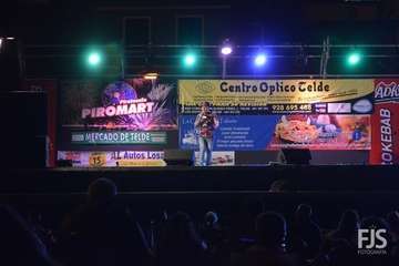La joven Oneida Rodríguez gana el I Festival de la Canción de Melenara (Foto Francisco Javier Santana)